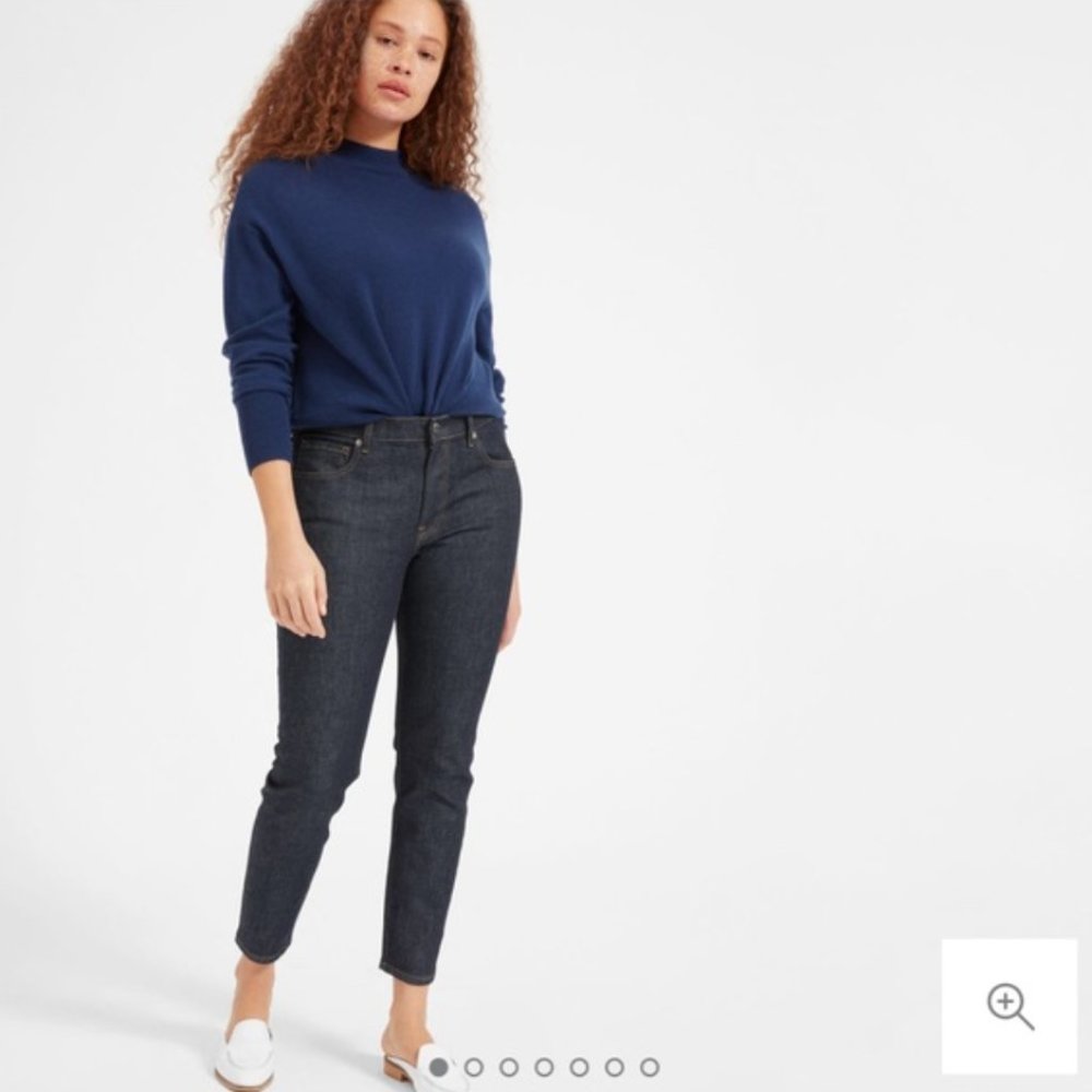 Everlane Mid Rise Skinny Ankle Jeans